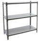 Etagère basse métal 900x1000x300mm  ETAGERE, Etagère basse métallique SIMON RACK RANGESTOCK