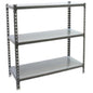 Etagère basse métal 900x1100x300mm  ETAGERE, Etagère basse métallique SIMON RACK RANGESTOCK