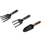 Kit de jardinage 3 outils  OUTIL DE JARDIN, Plantoir de jardin BRADAS RANGESTOCK