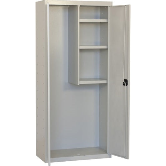  SIMON RACK  Armoire métal range balai  ARMOIRE, Armoire métal porte battante RANGESTOCK