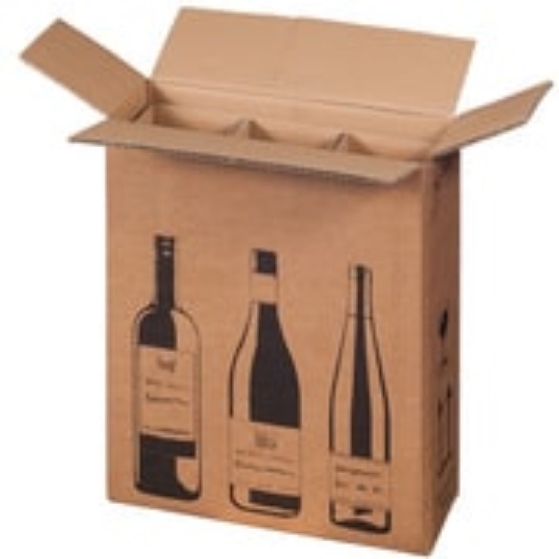 Carton d'expédition pour 3 bouteilles (lot de 10 cartons)  Carton pour expédition, EMBALLAGE & EXPEDIT. SMARTBOXPRO RANGESTOCK