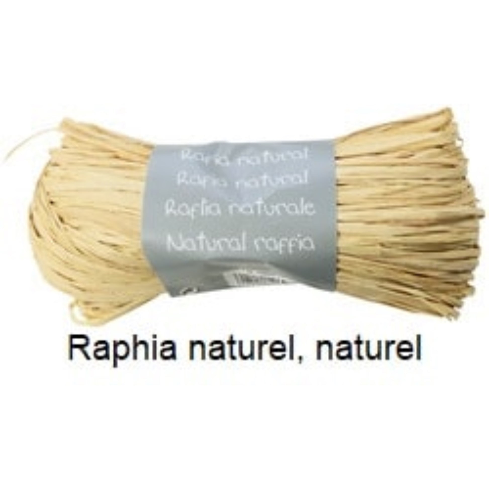 Raphia naturel de couleur  Bolduc & raphia, EMBALLAGE & EXPEDIT. CLAIREFONTAINE RANGESTOCK