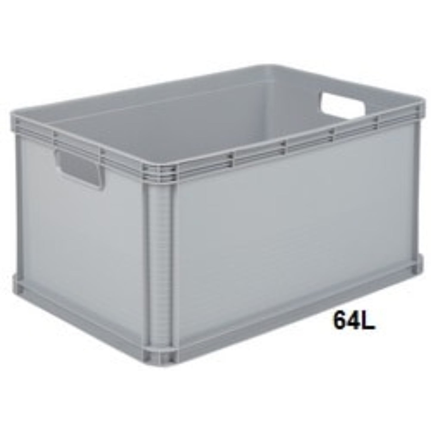 Bac de rangement gris ROBUSTO BOX  20L - 45L -  64L  bac plastique, BOITE & BAC KEEEPER RANGESTOCK