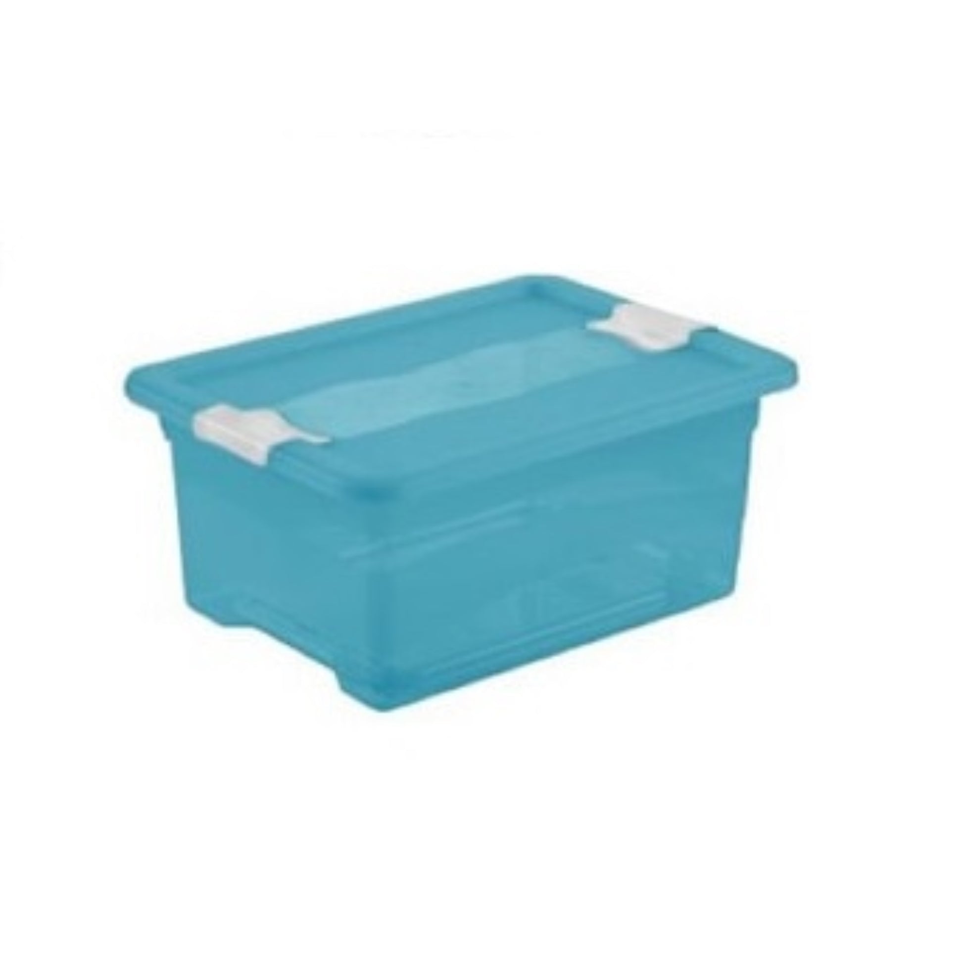 Bac de rangement transparent avec couvercle 12L  Bac plastique avec couvercle, BOITE & BAC KEEEPER RANGESTOCK