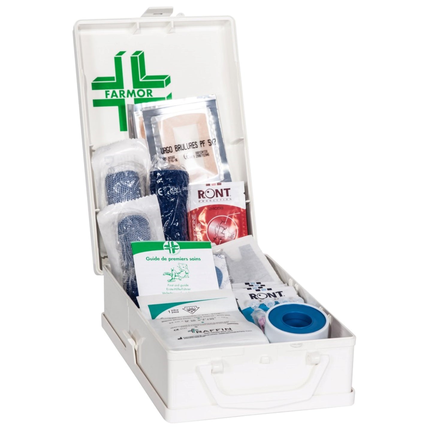 Coffret de secours Agro-Alimentaire 4/8 personnes  Coffret de secours, PROTECTION & SECURITE FARMOR RANGESTOCK