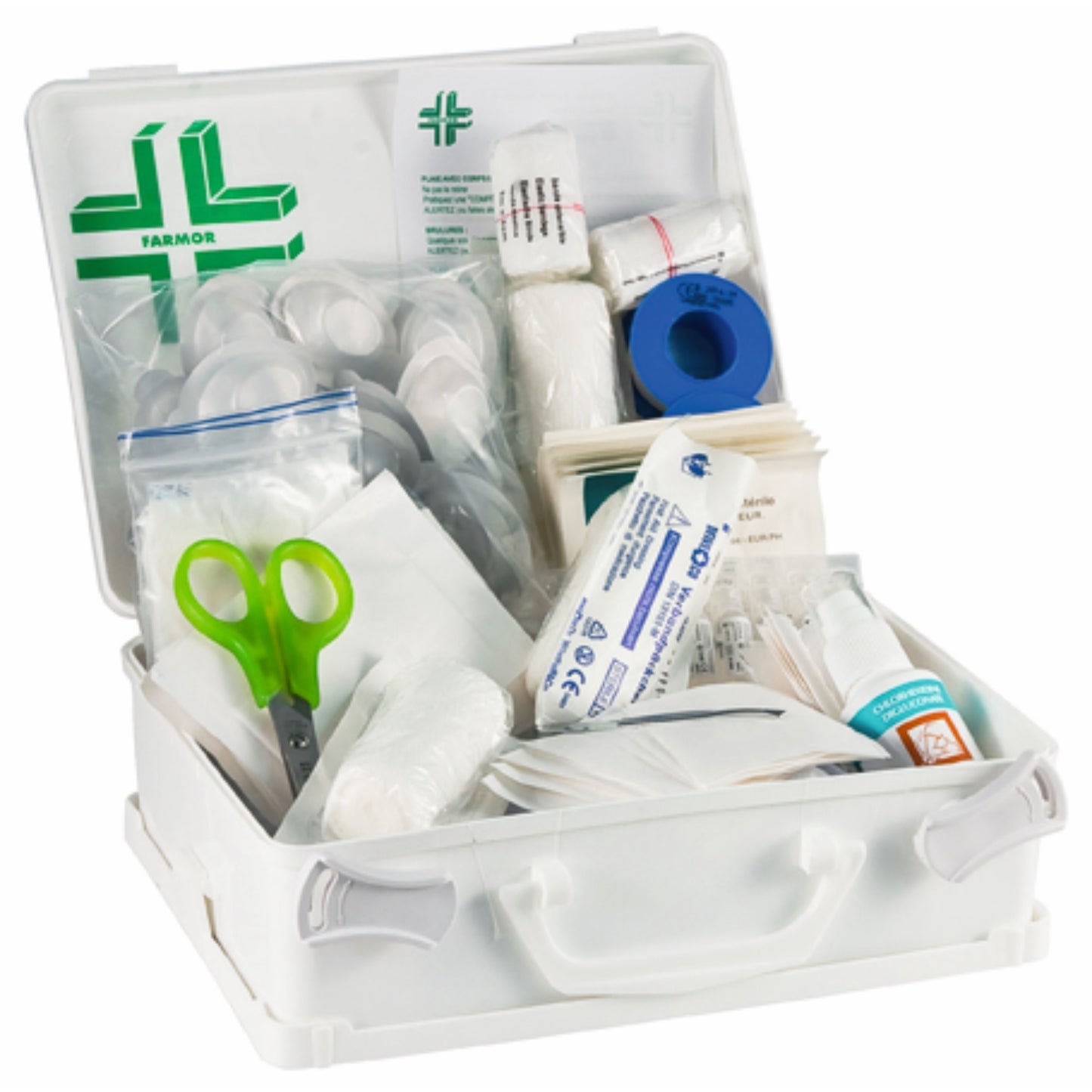 Coffret de secours Menuisier 10/12 personnes  Coffret de secours, PROTECTION & SECURITE FARMOR RANGESTOCK