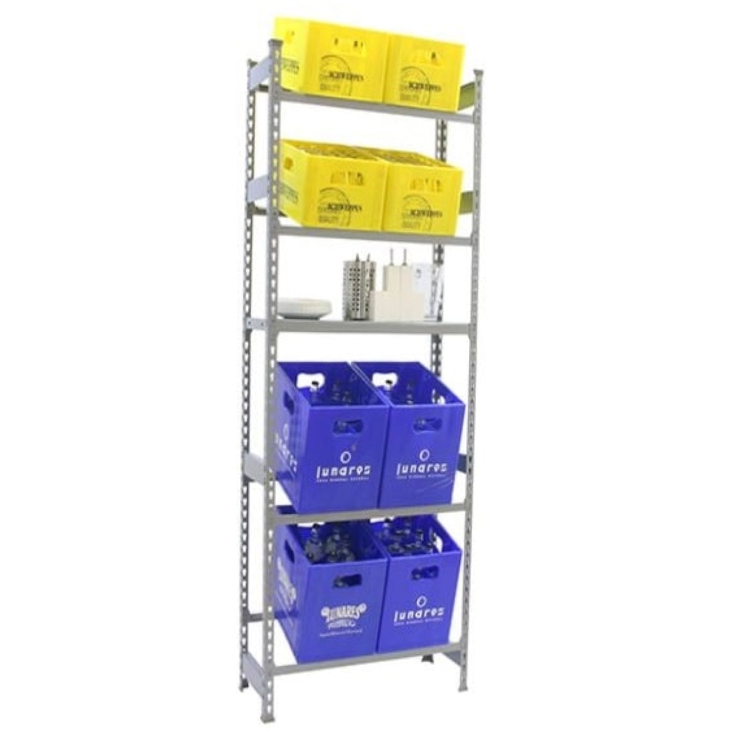 Etagère métallique Simon Bottle 4 + 1 tablette  ETAGERE, Etagère métallique SIMON RACK RANGESTOCK