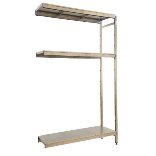  SIMON RACK  Etagère inox hauteur 1600mm 3 niveaux inox kit additionnel  ETAGERE, Etagère inox RANGESTOCK