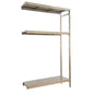 Etagère inox hauteur 1600mm 3 niveaux inox kit additionnel  ETAGERE, Etagère inox SIMON RACK RANGESTOCK