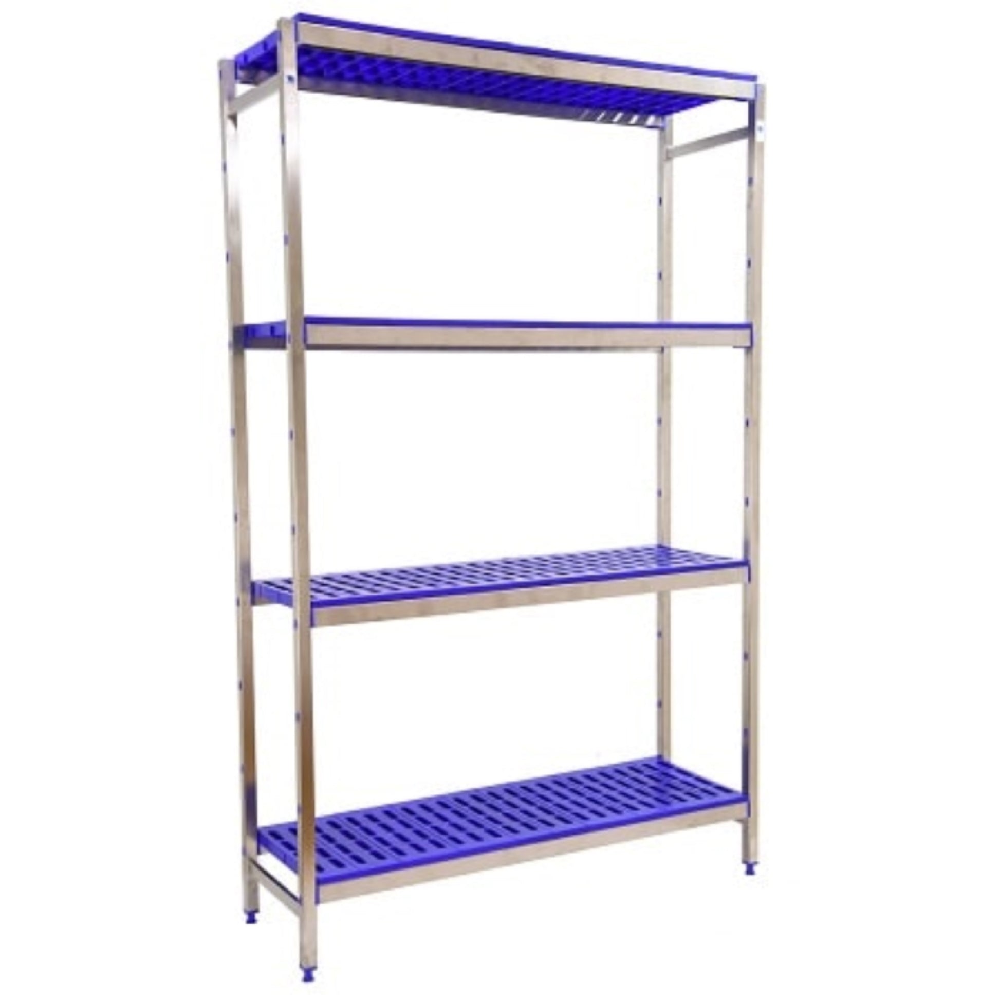 Etagère inox hauteur 2000mm 4 niveaux plastiques  ETAGERE, Etagère inox / plastique SIMON RACK RANGESTOCK