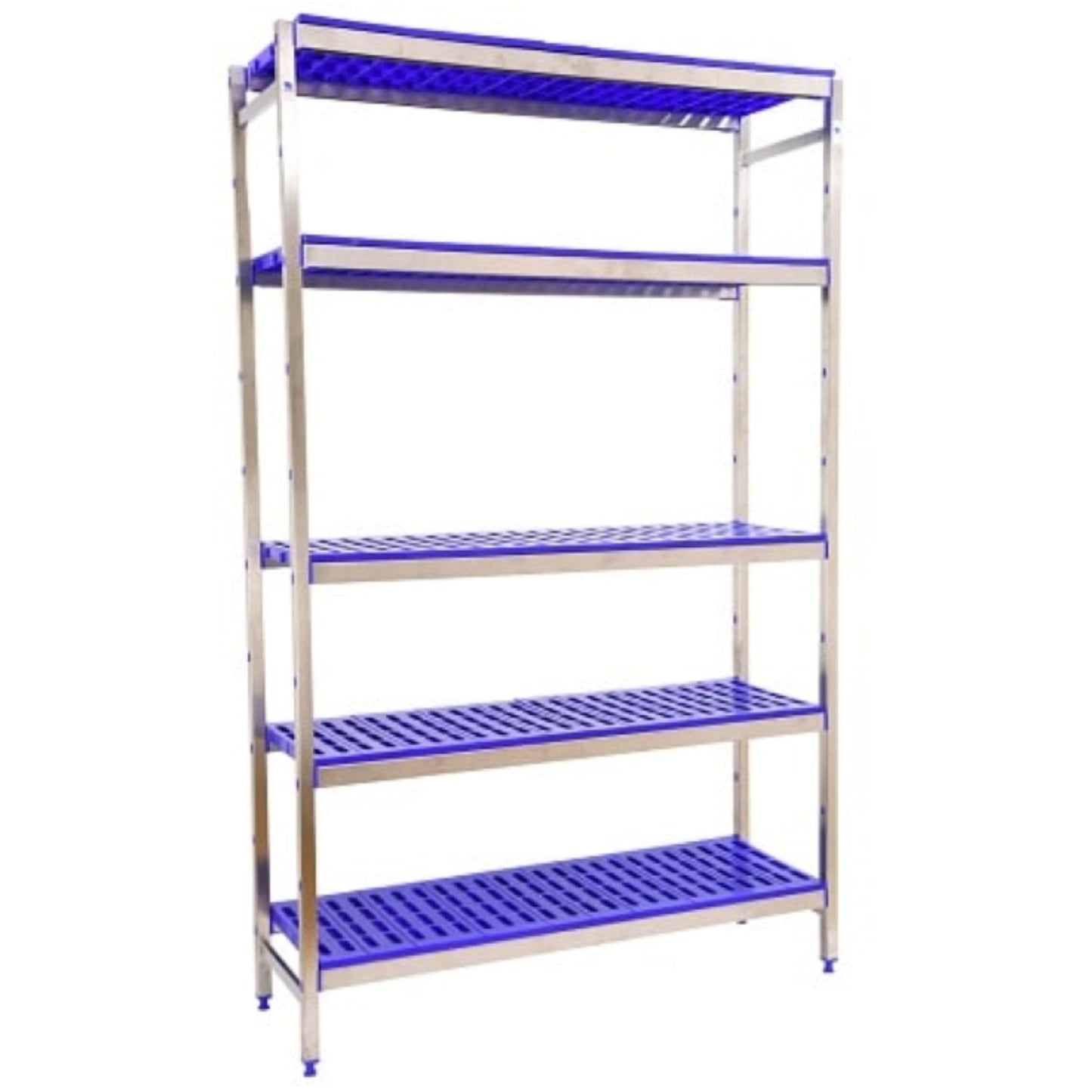 Etagère inox hauteur 2000mm 5 niveaux plastiques  ETAGERE, Etagère inox / plastique SIMON RACK RANGESTOCK