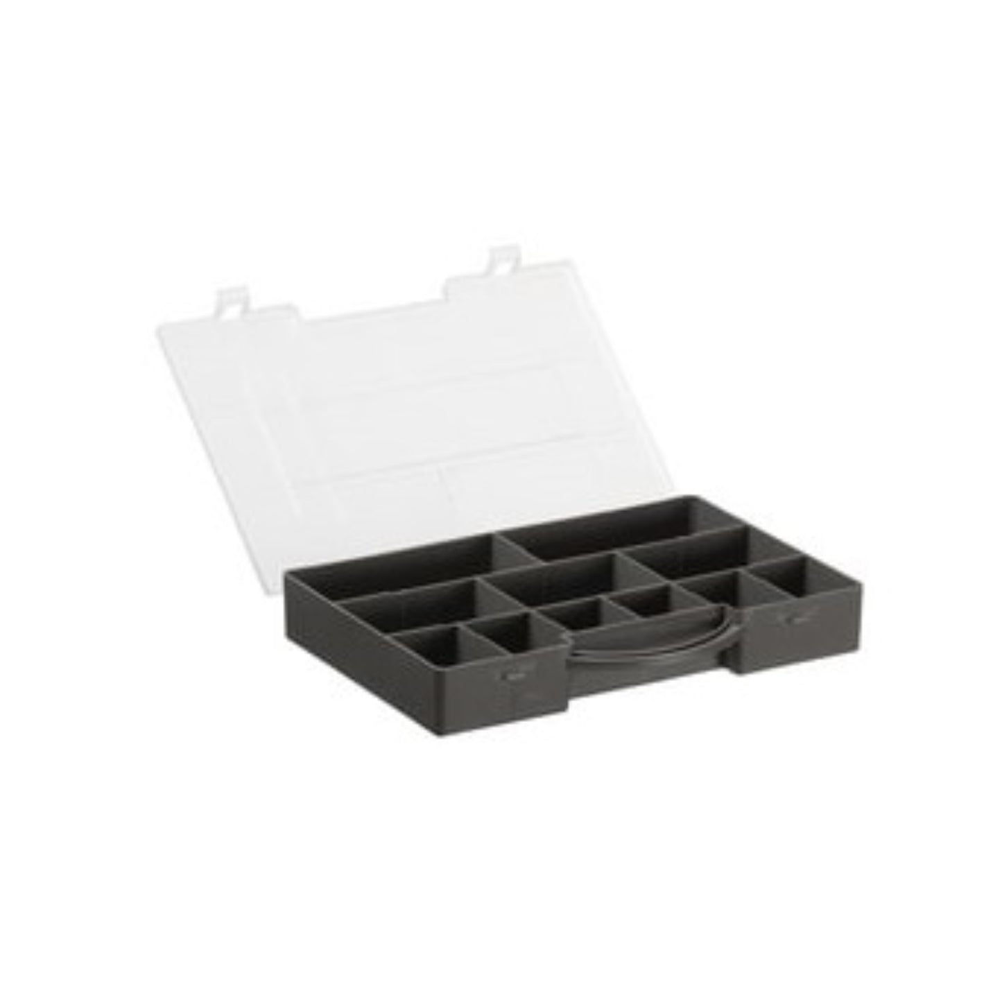 Boite plastique + 11 inserts  BOITE & BAC, Boite plastique + bac de rangement PLAST TEAM RANGESTOCK