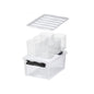 Boite plastique 14L + 6 casiers  BOITE & BAC, Boite plastique + bac de rangement SMARTSTORE RANGESTOCK