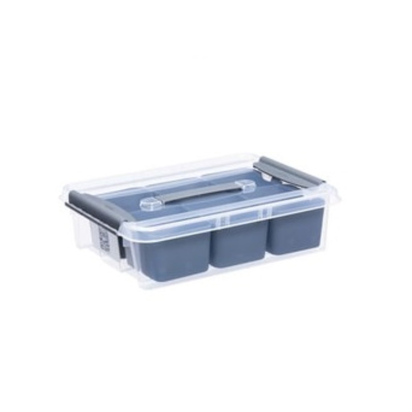 Boite plastique 8L + 6 inserts  BOITE & BAC, Boite plastique + bac de rangement PLAST TEAM RANGESTOCK