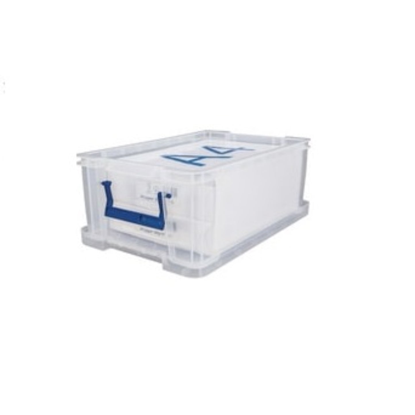 Boite plastique transparente 10L  BOITE & BAC, boite plastique FELLOWES RANGESTOCK