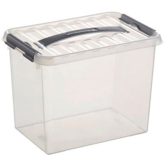 Boite plastique transparente avec couvercle 9L  BOITE & BAC, boite plastique SUNWARE RANGESTOCK