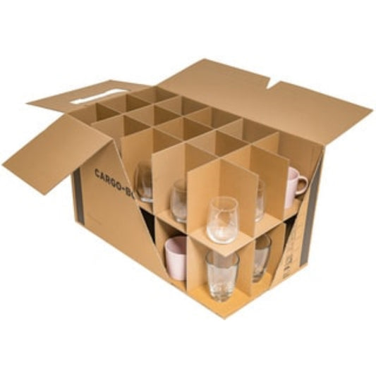  SMARTBOXPRO  Carton à verre (lot de 5)  Carton pour expédition, EMBALLAGE & EXPEDIT. RANGESTOCK