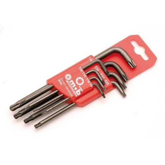  MOB OUTILLAGE  Clé mâle - X8 Torx Spheriques Crv  Clé, OUTIL A MAIN RANGESTOCK