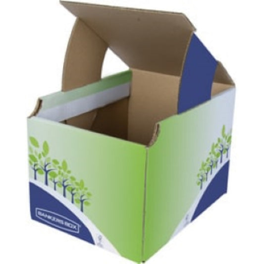 Collecteur de recyclage en carton pour papier 16L  Collecteur de recyclage, SERVICES GENERAUX FELLOWES RANGESTOCK