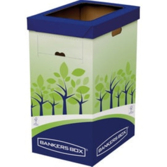 Collecteur de recyclage en carton 69L/36L  Collecteur de recyclage, SERVICES GENERAUX FELLOWES RANGESTOCK