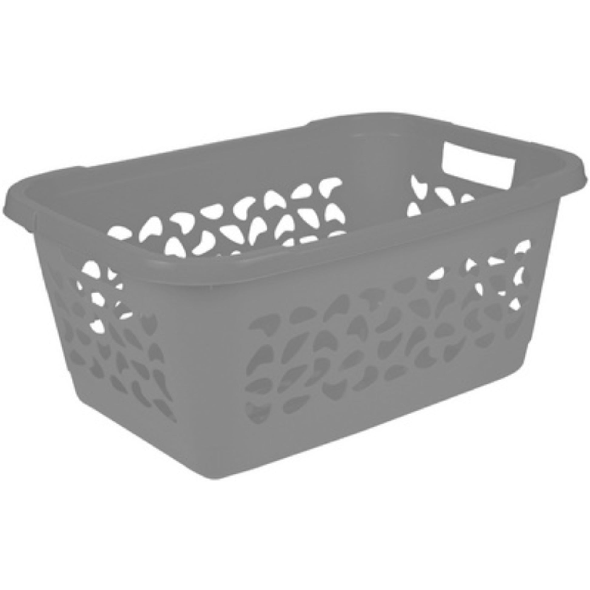 Corbeille à linge en plastique 52L  Corbeille & panier à linge, SERVICES GENERAUX KEEEPER RANGESTOCK