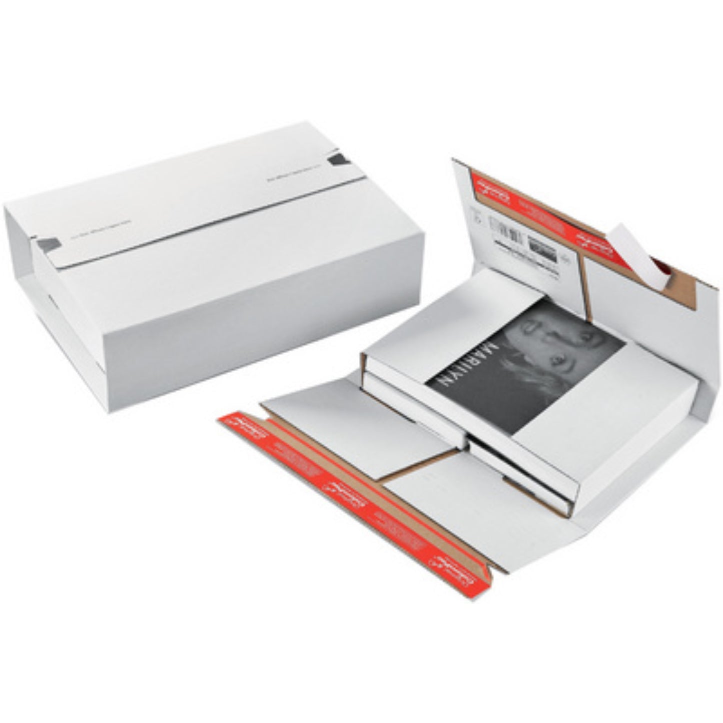 Emballage d'expédition avec double fermeture autocollante (lot de 20)  Carton pour expédition, EMBALLAGE & EXPEDIT. COLOMPAC RANGESTOCK