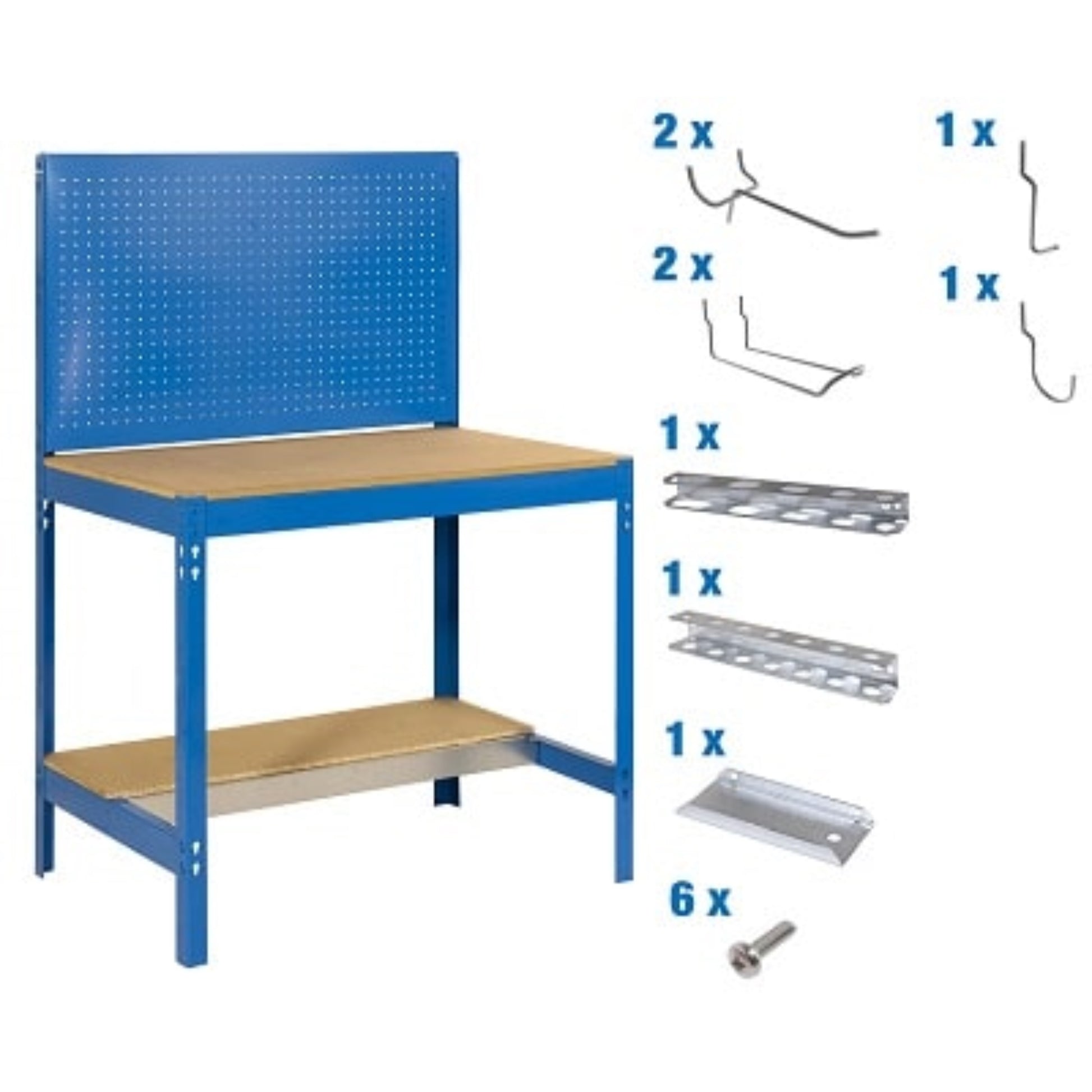 Etabli atelier avec panneau outils BT2 + 9 accessoires  ETABLI, Etabli atelier avec accessoires SIMON RACK RANGESTOCK