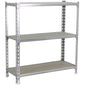 Etagère basse bois/métal 900x800x300mm  ETAGERE, Etagère basse bois  métal SIMON RACK RANGESTOCK