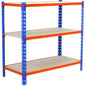 Etagère basse bois/métal 900x800x300mm  ETAGERE, Etagère basse bois  métal SIMON RACK RANGESTOCK