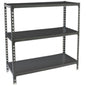 Etagère basse métal 900x800x300mm  ETAGERE, Etagère basse métallique SIMON RACK RANGESTOCK