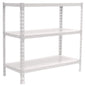 Etagère basse métal 900x800x400mm  ETAGERE, Etagère basse métallique SIMON RACK RANGESTOCK