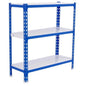 Etagère basse métal 900x900x400mm  ETAGERE, Etagère basse métallique SIMON RACK RANGESTOCK