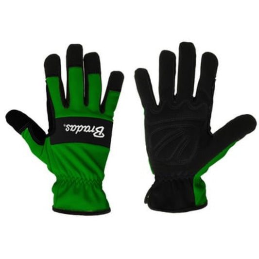  BRADAS  Gants de travail verde  Gant de travail, PROTECTION & SECURITE RANGESTOCK