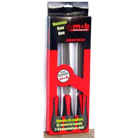  MOB OUTILLAGE  Lime bimatière 200mm X3 en coffret  Lime, OUTIL A MAIN RANGESTOCK