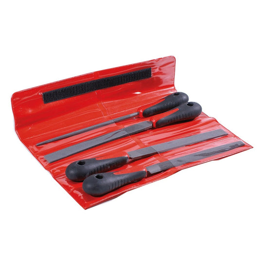  MOB OUTILLAGE  Lime bimatière 200mm X4 en trousse  Lime, OUTIL A MAIN RANGESTOCK