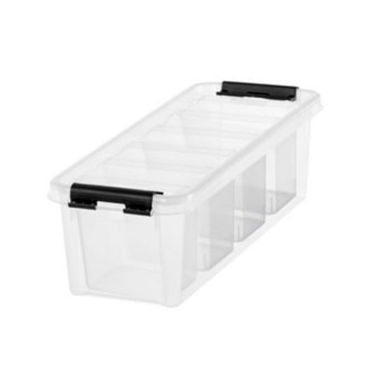 Petite boite plastique 3,5L + 4 inserts  BOITE & BAC, Boite plastique + bac de rangement SMARTSTORE RANGESTOCK