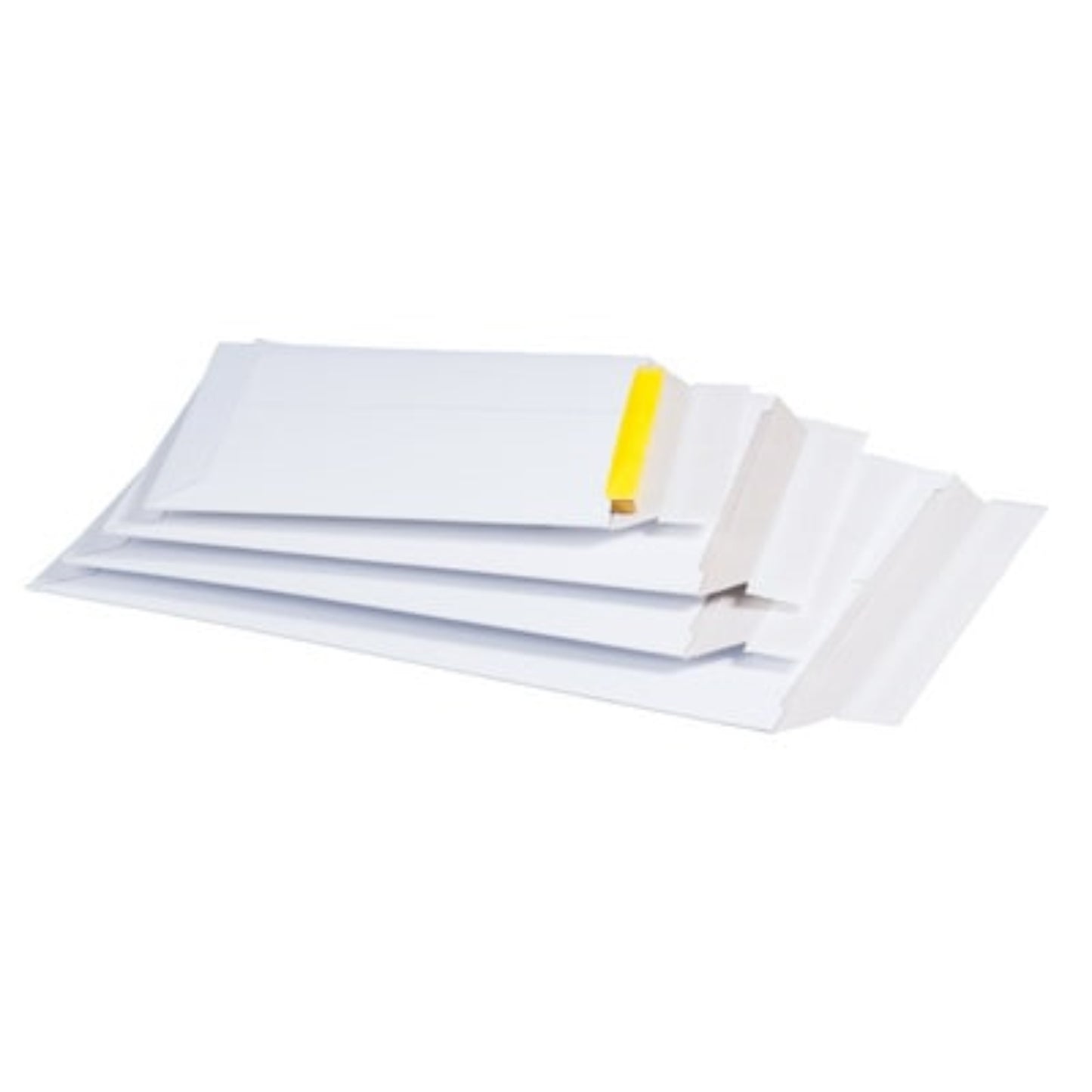 Pochette d'expédition en carton rigide blanc (lot de 25 pcs)  EMBALLAGE & EXPEDIT., Pochette d'expédition SMARTBOXPRO RANGESTOCK