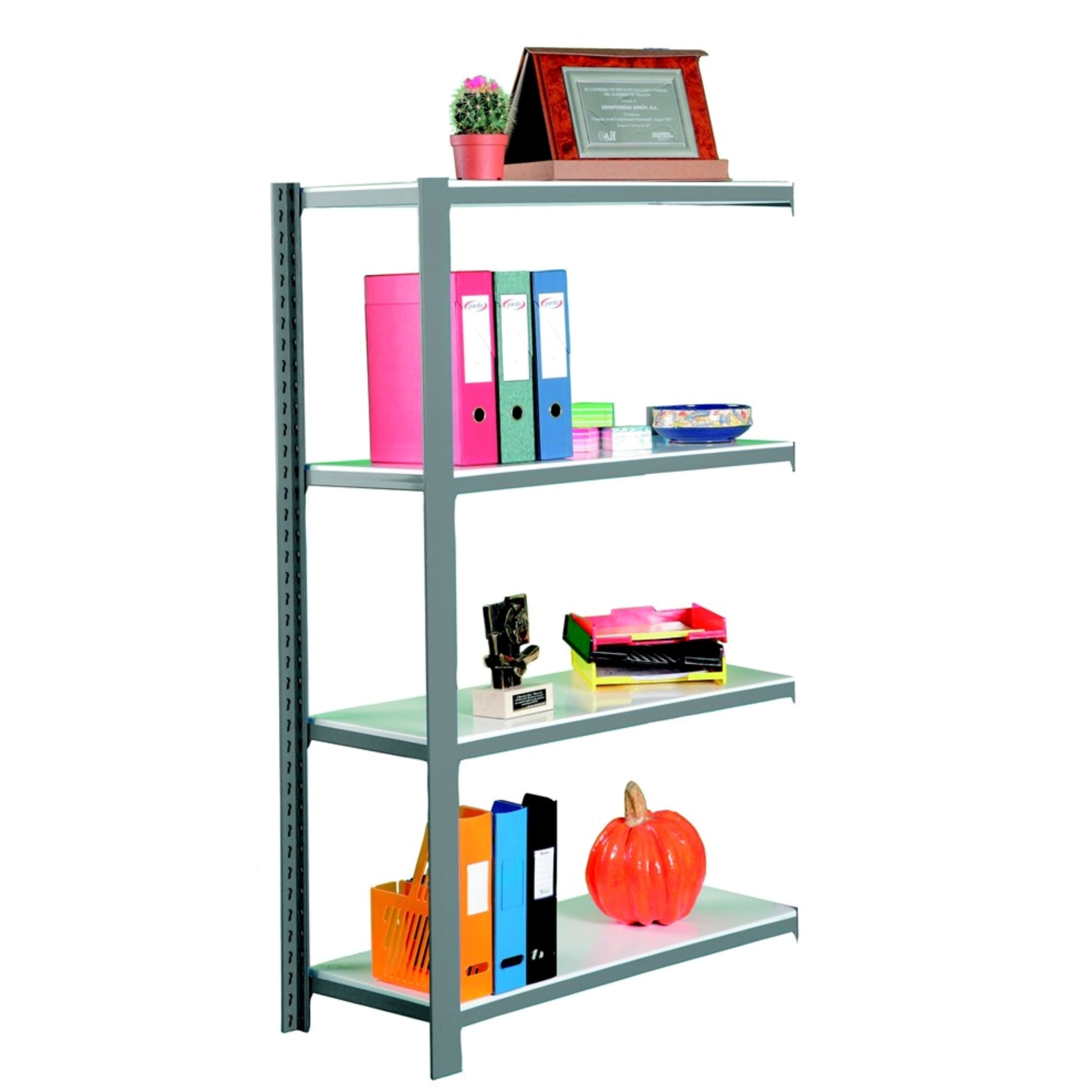 Rayonnage bureau métal suivant 4 tablettes  RAYONNAGE, Rayonnage bureau SIMON RACK RANGESTOCK