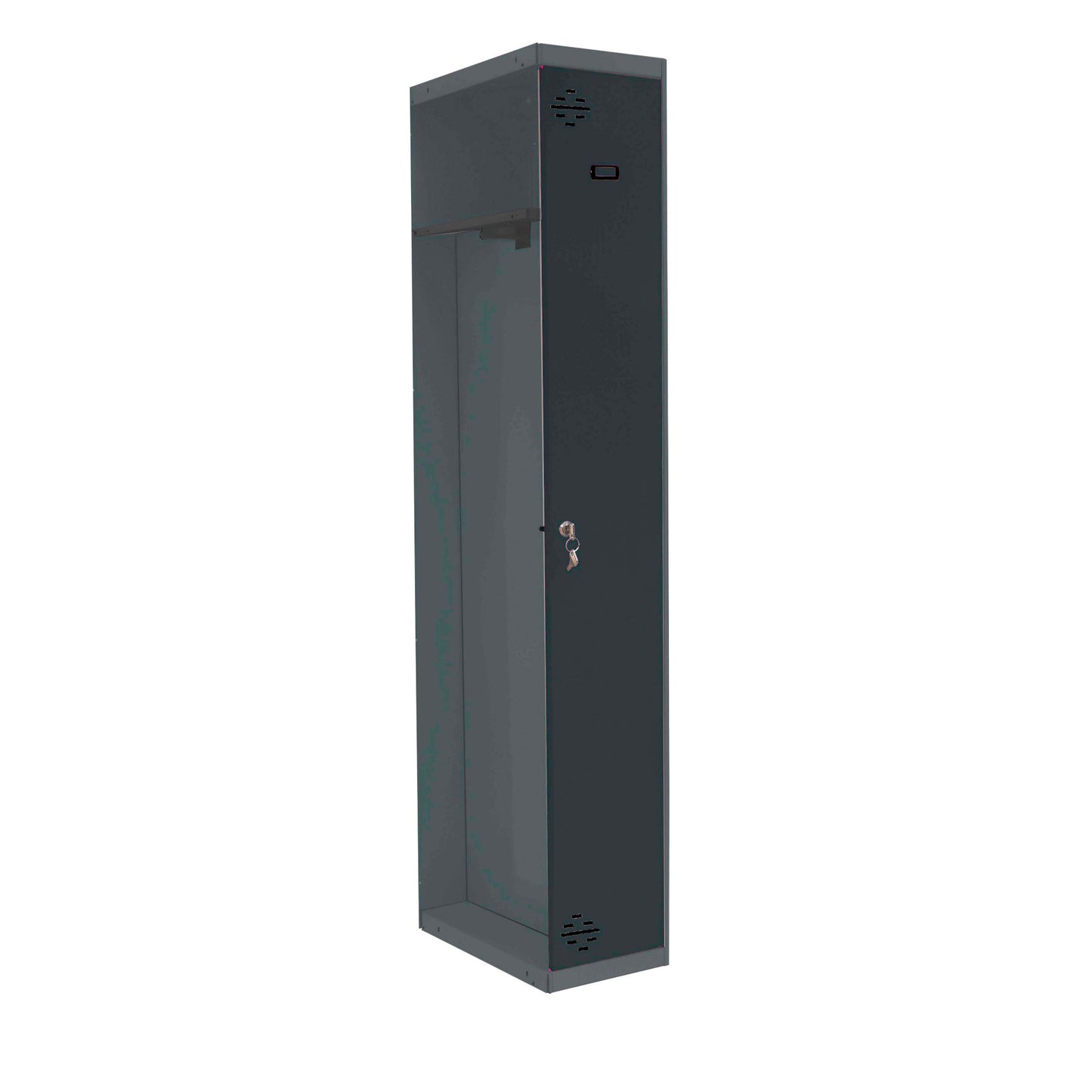  SIMON RACK  Vestiaire industrie salissante 1 porte / 1 colonne module suivant en kit (H)1800x(L)500x(l)500mm  VESTIAIRE, Vestiaire industrie salissante en kit RANGESTOCK