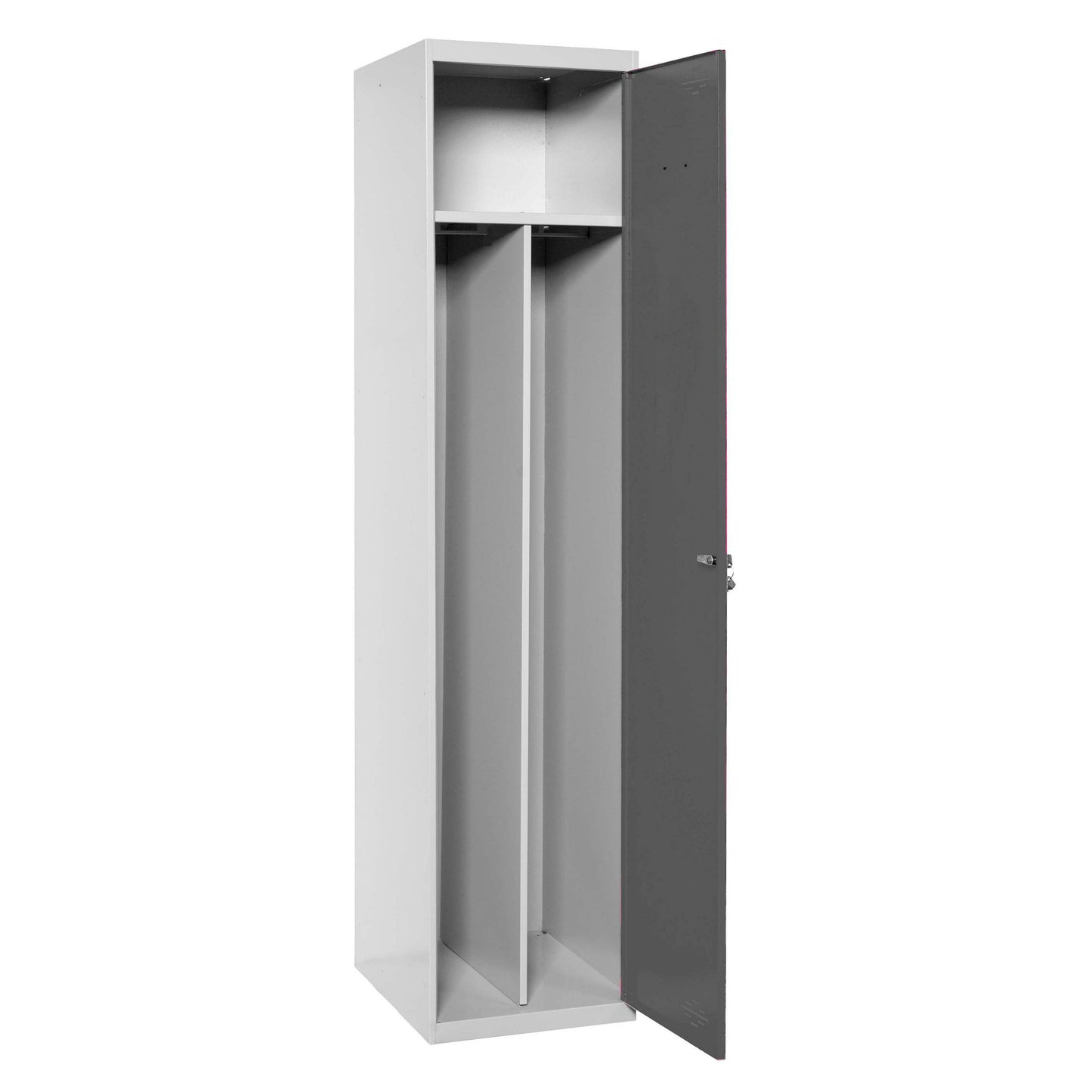  SIMON RACK  Vestiaire industrie salissante 1 porte / 1 colonne en kit initial  (H)1800x(L)500x(l)500mm  VESTIAIRE, Vestiaire industrie salissante en kit RANGESTOCK