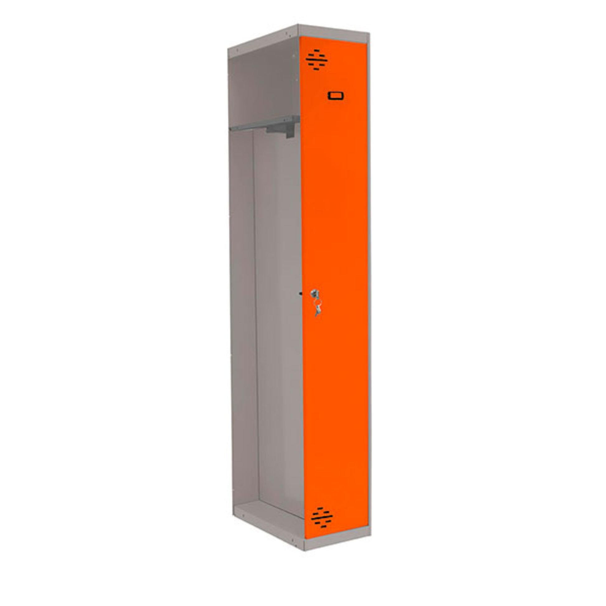  SIMON RACK  Vestiaire industrie salissante 1 porte / 1 colonne module suivant en kit (H)1800x(L)500x(l)500mm  VESTIAIRE, Vestiaire industrie salissante en kit RANGESTOCK