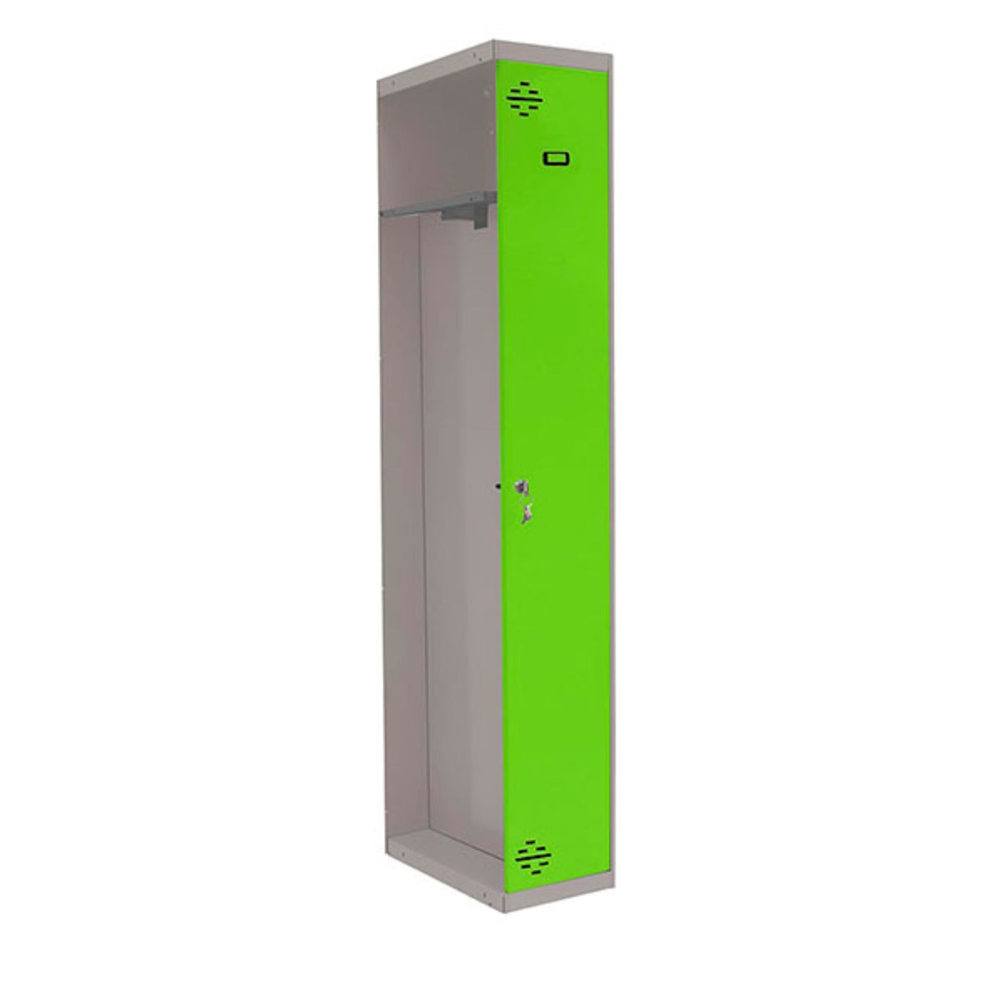  SIMON RACK  Vestiaire industrie salissante 1 porte / 1 colonne module suivant en kit (H)1800x(L)400x(l)500mm  VESTIAIRE, Vestiaire industrie salissante en kit RANGESTOCK