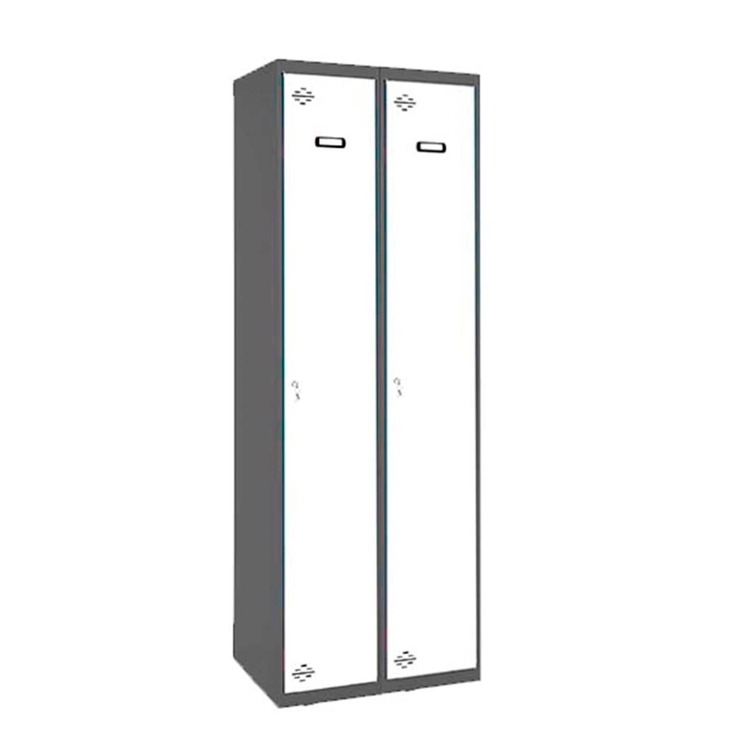 Vestiaire industrie propre 2 portes / 2 colonnes en kit  VESTIAIRE, Vestiaire industrie propre en kit SIMON RACK RANGESTOCK