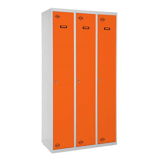  SIMON RACK  Vestiaire industrie propre 3 portes / 3 colonnes en kit  VESTIAIRE, Vestiaire industrie propre en kit RANGESTOCK