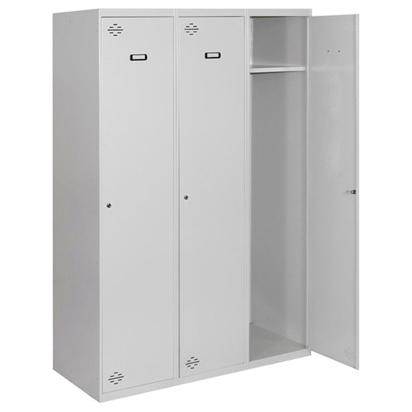 Vestiaire industrie propre 3 portes / 3 colonnes en kit  VESTIAIRE, Vestiaire industrie propre en kit SIMON RACK RANGESTOCK