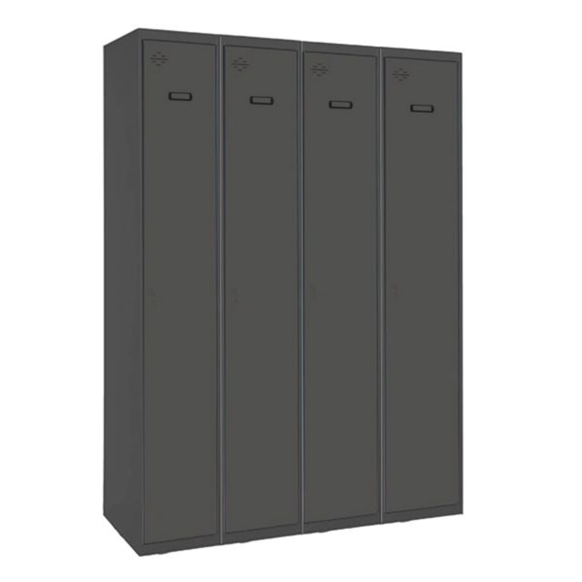 Vestiaire industrie propre 4 portes / 4 colonnes en kit  VESTIAIRE, Vestiaire industrie propre en kit SIMON RACK RANGESTOCK