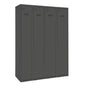 Vestiaire industrie propre 4 portes / 4 colonnes en kit  VESTIAIRE, Vestiaire industrie propre en kit SIMON RACK RANGESTOCK