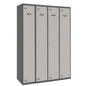 Vestiaire industrie propre 4 portes / 4 colonnes en kit  VESTIAIRE, Vestiaire industrie propre en kit SIMON RACK RANGESTOCK