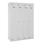 Vestiaire industrie propre 4 portes / 4 colonnes en kit  VESTIAIRE, Vestiaire industrie propre en kit SIMON RACK RANGESTOCK