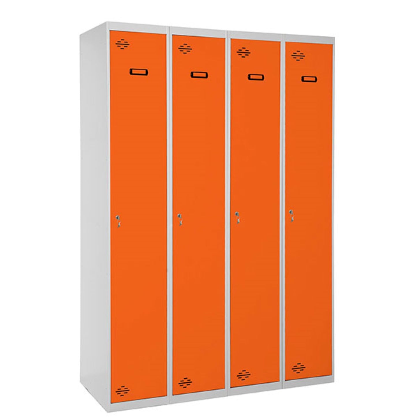 Vestiaire industrie propre 4 portes / 4 colonnes en kit  VESTIAIRE, Vestiaire industrie propre en kit SIMON RACK RANGESTOCK